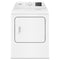 WHIRLPOOL WED4105LSW Top Load Dryers White Front View