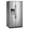 Whirlpool WRSF6536RZ Side By Side Refrigerators Fingerprint-Resistant Stainless Finish – Official Product Photo