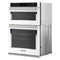KitchenAid KOEC530PWH Microwave & Oven Combos White – Side Profile