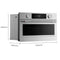 KitchenAid KMBS727SPS Built-In Microwaves Printshield Stainless – Catalog Photo
