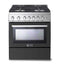 VERONA VEFSGG304NE Professional Ranges Matte Black Front View
