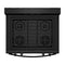 Whirlpool WFGS3530RB Freestanding Ranges Black – Angle View