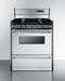 Summit TNM2307BKW Freestanding Ranges 0 Front View