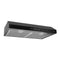 Broan BCDJ130BL Ductless Hoods Black Front View
