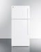 Summit CTR21WLHD Top Freezer Refrigerators 0 Front View