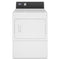 Maytag Commercial MDE20PRAYW Commercial Dryers White Front View