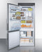 Summit FFBF279SSXIMH72LHD Bottom Freezer Refrigerators 0 – Studio Shot