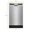Whirlpool WDPS5118PM Built-In Dishwashers Monochromatic Stainless Cabinet – Angle View