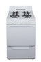 Premier SCK100OP Freestanding Ranges White Front View