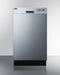 Summit DW18SS4ADA Built-In Dishwashers 0 Front View