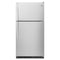 Whirlpool WRT311FZDM Top Freezer Refrigerators Monochromatic Stainless Steel Front View