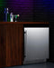 SUMMIT FF27BSSADA Built-In Refrigerators 0 – Angle View