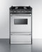 Summit TNM1107BRW Freestanding Ranges 0 Front View