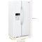 Whirlpool WRS555SIHW Side By Side Refrigerators White – Appliance Image