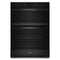Whirlpool WOEC5030LB Microwave & Oven Combos Black Front View