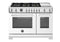 Bertazzoni PRO486BTFEPBIT Professional Ranges Bianco Front View