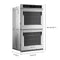 KitchenAid KOED530PSS Double Wall Ovens Stainless Steel – Studio Shot
