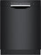 Bosch SGE53C56UC Built-In Dishwashers Black Front View