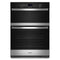 Whirlpool WOEC3030LS Microwave & Oven Combos Stainless Steel Front View