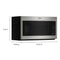 Maytag MMMS4230PZ Over The Range Microwaves Fingerprint Resistant Stainless Steel – Appliance Image