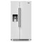Maytag MRSF4036PW Side By Side Refrigerators White Front View