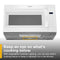 WHIRLPOOL WMH31017HW Over The Range Microwaves White – Side Profile