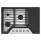 Whirlpool WCGK7530PS Gas Cooktops Stainless Steel Front View