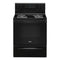 Whirlpool WFC315S0JB Freestanding Ranges Black Front View