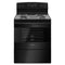 Amana ACR4503SFB Freestanding Ranges Black Front View