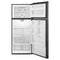Whirlpool WRT518SZKV Top Freezer Refrigerators Black Stainless – Side Profile