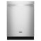 Whirlpool WDTS8024SZ Built-In Dishwashers Fingerprint Resistant Stainless Steel Front View