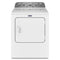 Maytag MED5430MW Top Load Dryers White Front View