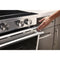 WHIRLPOOL WEEA25H0HZ 6.4 cu. ft. Smart Slide-in Electric Range with Scan-to-Cook Technology in Stainless Steel