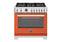 Bertazzoni PRO366BCFGMART Professional Ranges Arancio Front View