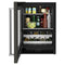 KITCHENAID KUBL314KBS 24" Beverage Center with Glass Door and Metal-Front Racks - Black Stainless Steel with PrintShield™ Finish