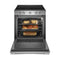 WHIRLPOOL WEEA25H0HZ 6.4 cu. ft. Smart Slide-in Electric Range with Scan-to-Cook Technology in Stainless Steel