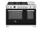 Bertazzoni PRO486BTFGMNET Professional Ranges Nero Front View