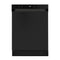 Midea MDF24P2BBB Built-In Dishwashers Black Front View