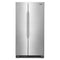 Maytag MSS25N4MKZ Side By Side Refrigerators Fingerprint-Resistant Stainless Finish Front View