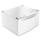 Maytag XHPC155XW Laundry Pedestals White – Angle View