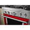 KitchenAid KFGC500JPA Professional Ranges Passion Red – Product Image