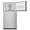 Whirlpool WRT311FZDM Top Freezer Refrigerators Monochromatic Stainless Steel – Side Profile