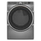 Whirlpool WED6720RR Front Load Dryers Radiant Silver Front View