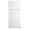 MIDEA MRT18S3AWW Top Freezer Refrigerators White Front View