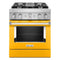 KitchenAid KFDC500JYP Professional Ranges Yellow Pepper Front View