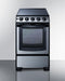 Summit REX2071SSRT Freestanding Ranges 0 Front View
