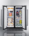 SUMMIT FFRF24SSCSS Compact Refrigerators 0 – Studio Shot