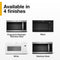 WHIRLPOOL WMH31017HW Over The Range Microwaves White – Detail Close-up