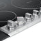 FRIGIDAIRE PCCE3680AF 36 inch Electric Cooktop with 5 Elements, 3200W Power, EvenTemp™, Bridge Element & LED Knobs