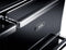 Aga AERA44INS Freestanding Ranges Black Glass – Detail Close-up